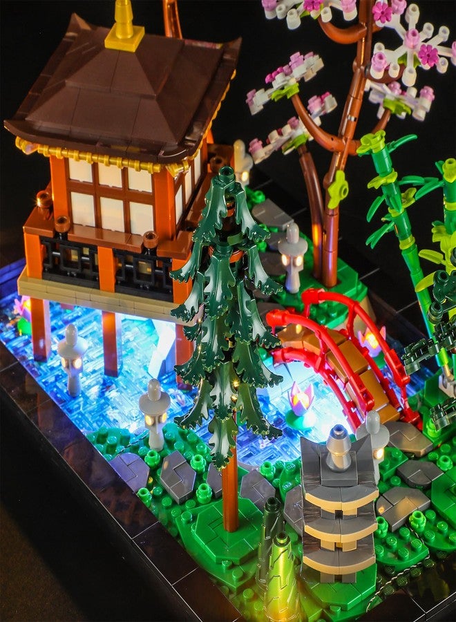 BRIKSMAX Led Lighting Kit for LEGO-10315 Tranquil Garden - Compatible with Lego Icons Japanese Zen Gardens Building Set- Not Include Lego Set - Image 4